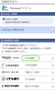 GMOみずほPay-easy